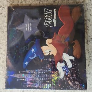 NWT Disney Parks 2017 Fantasia Mickey Photo Album - Holds 200 Photos